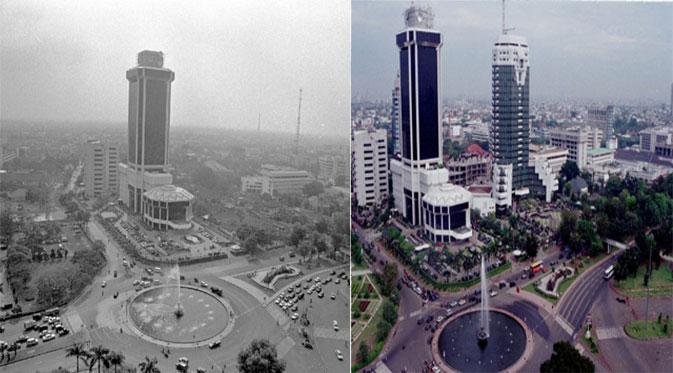 Gedung Indosat di Jalan Merdeka
